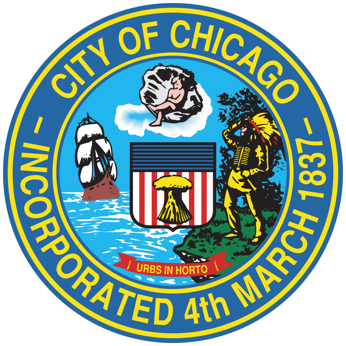 Chicago logo and seal