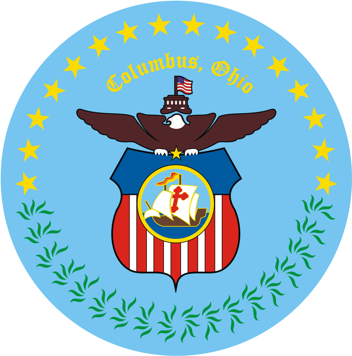 Columbus logo and seal