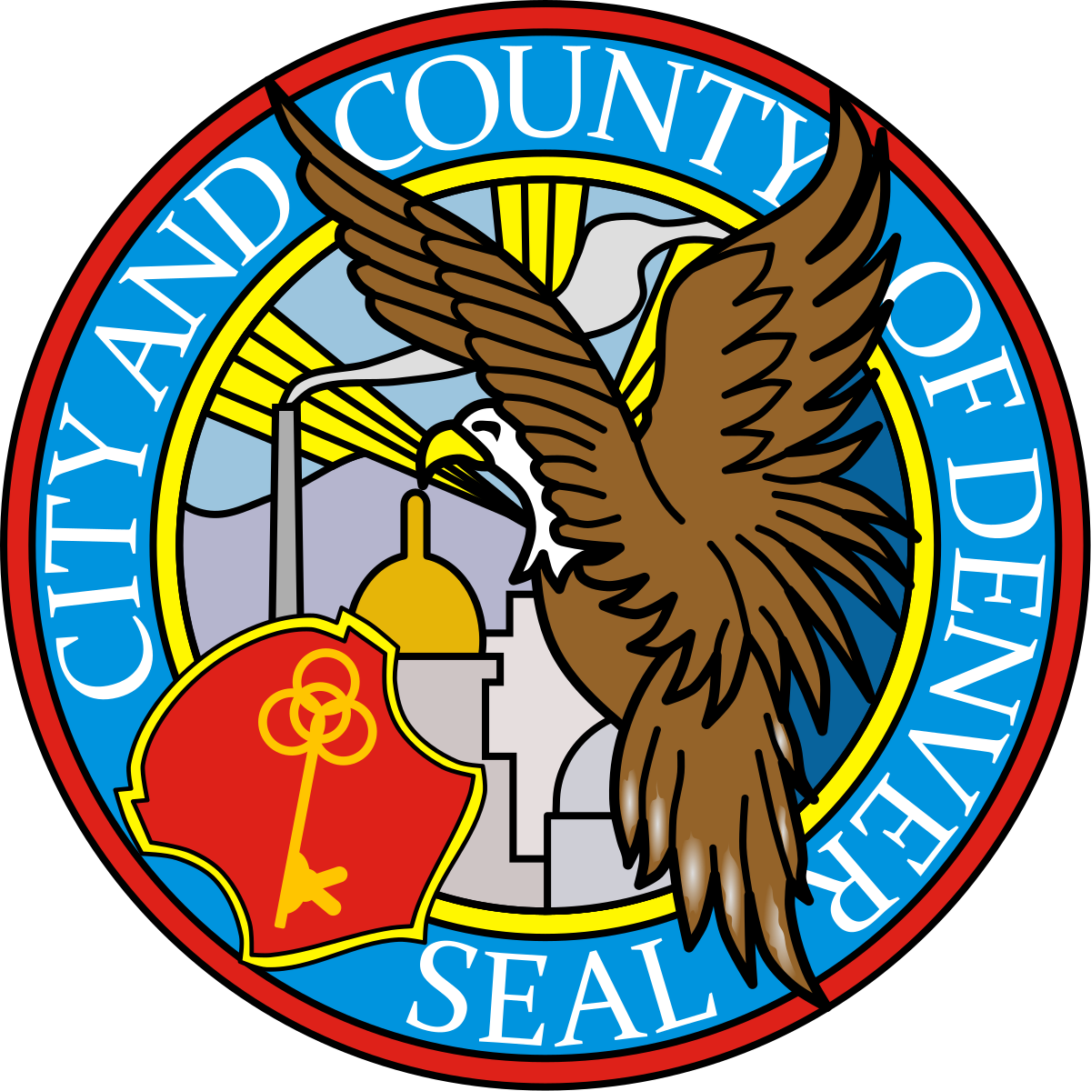 Denver logo and seal