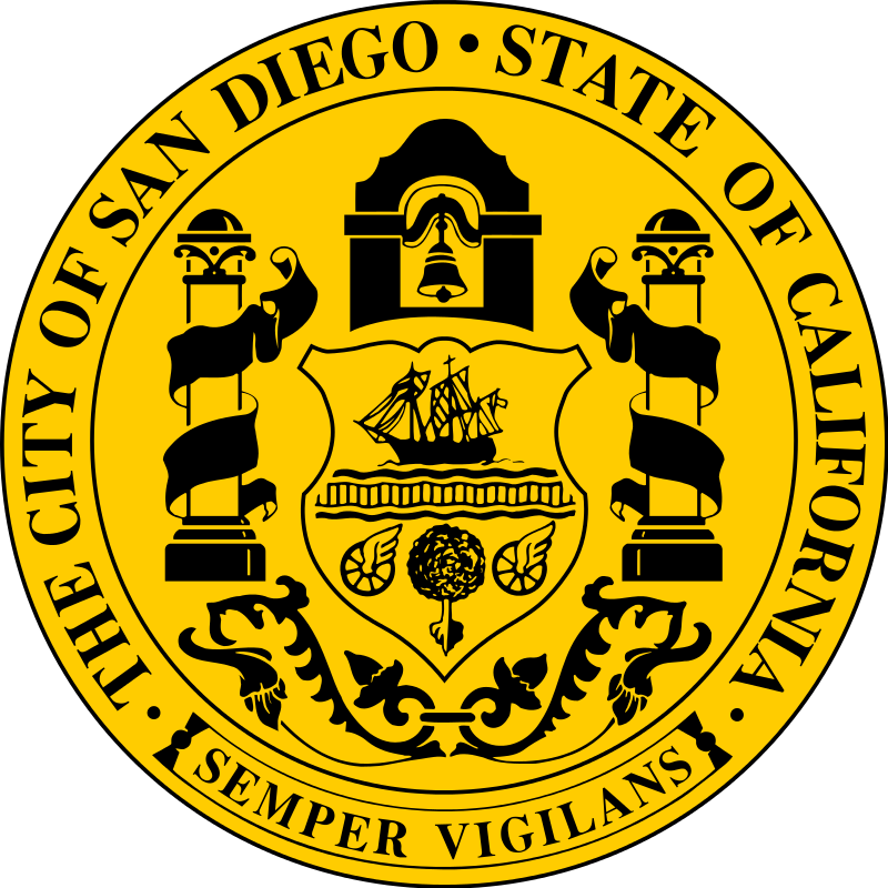 San Diego logo and seal
