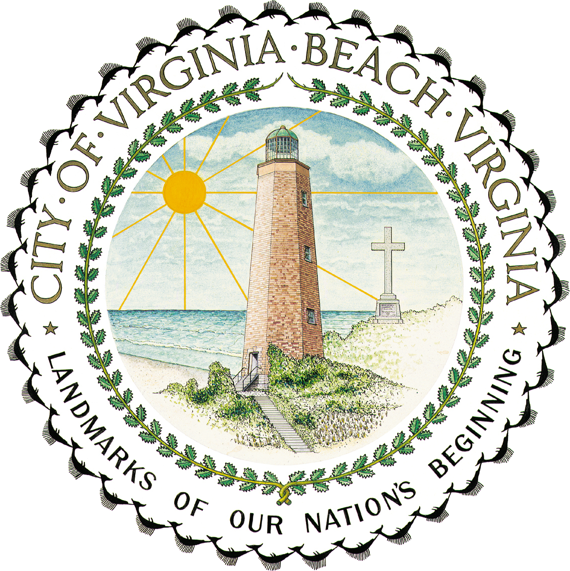 Virginia Beach logo and seal